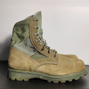 UFCW 8430 Military Combat Boots R Steel Toe Vibram Sole Sage